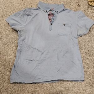 Ted Baker Soft Gray Polo Shirt